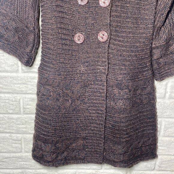 ⭐️BCBGMAXAZRIA Long Cardigan Brown - Picture 4 of 10